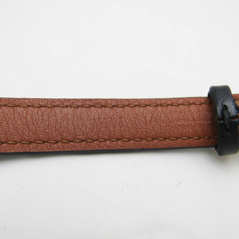 LOUIS VUITTON Black Leather Bracelet - Picture 8 of 10